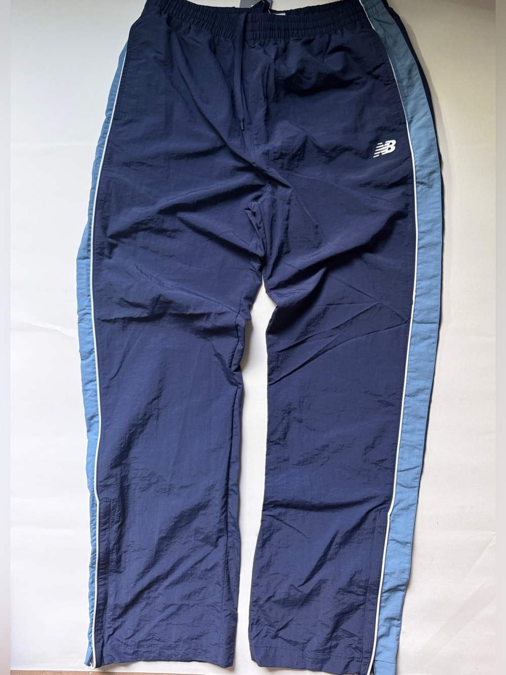 New Balance [S-XL) Sport Legacy Woven Track Pants Navy, Gray, & Black